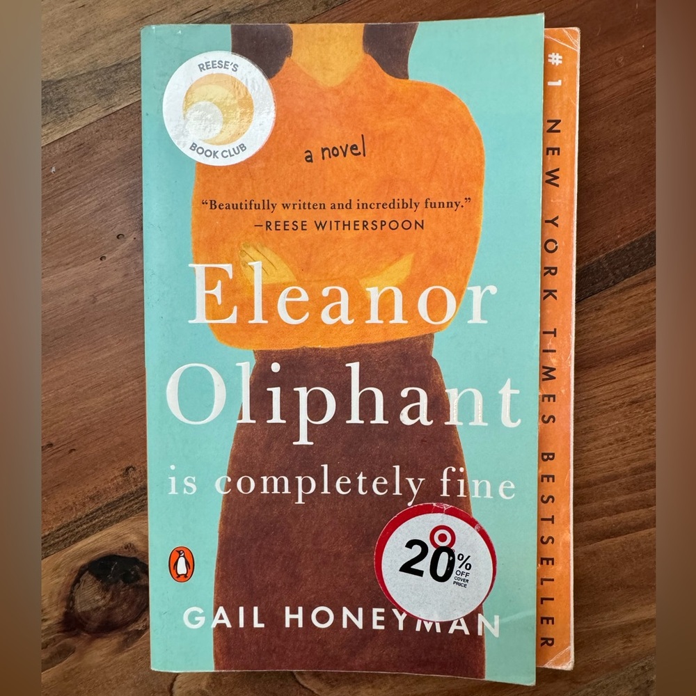 Paper back Eleanor Oliphant is completely fine